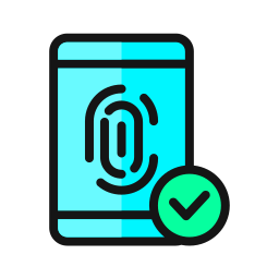 Fingerprint identification icon