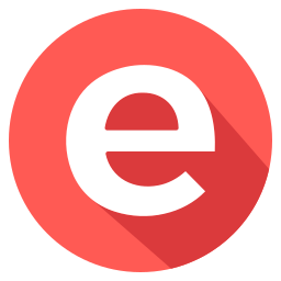 Letter e icon