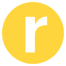 lettera r icona