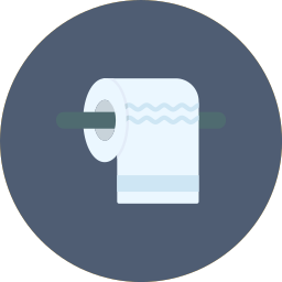 toiletpapier icoon