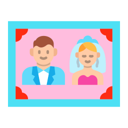 結婚式の写真 icon