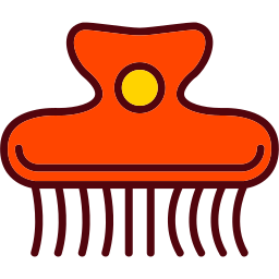Hair clip icon