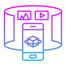 réalité augmentée Icône