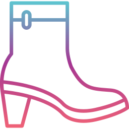 Female boots icon