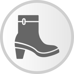 Female boots icon