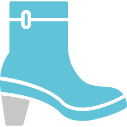 Female boots icon