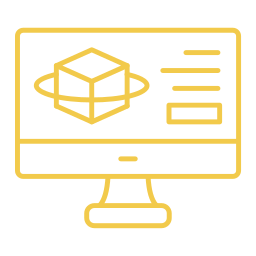 3d-modellering icoon