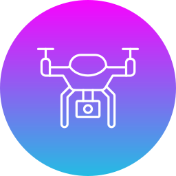 Smart drone icon