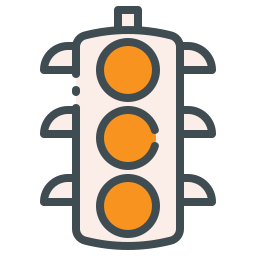 Road sign icon