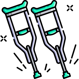 Crutches icon