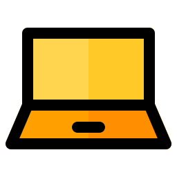 laptopcomputer icoon