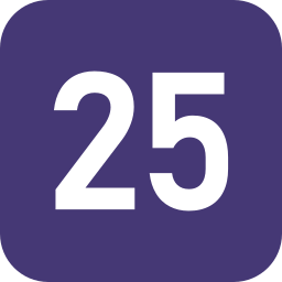 25 Ícone