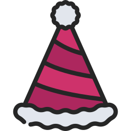 sombrero de fiesta icono