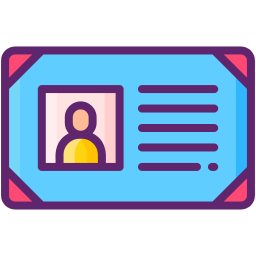 Business card icon