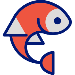 pesce d'oro icona