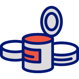 Canned food icon