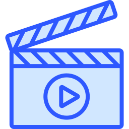 clapperboard icon