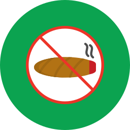 geen sigaar icoon