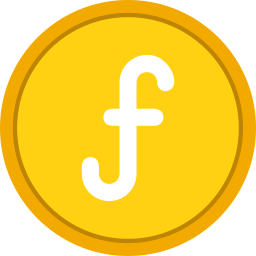 Florin sign icon