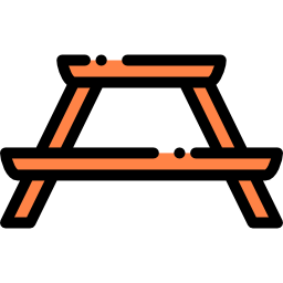 Picnic table icon