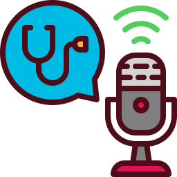 gezondheid podcast icoon