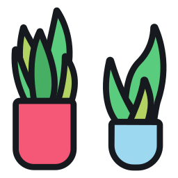 les plantes Icône