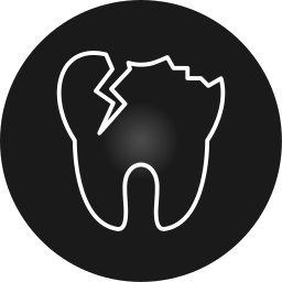 折れた歯 icon