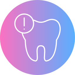 Dental caries icon