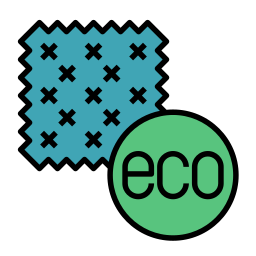 ekologiczna tkanina ikona