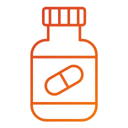 Pills bottle icon