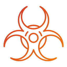 생물학적 위험 icon