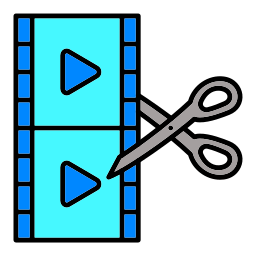 montaggio cinematografico icona