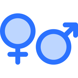mâle et femelle Icône
