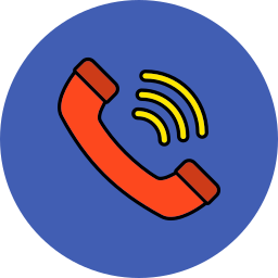 dzwoniący telefon ikona