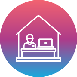 work from home icono