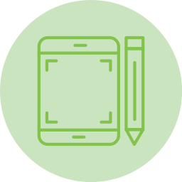 Pen tablet icon