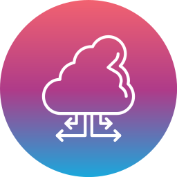 Cloud storage icon