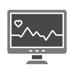 Heart rate monitor icon