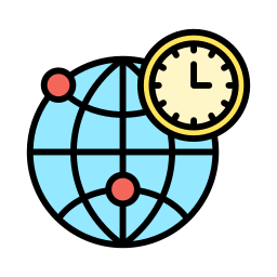 hora mundial icono