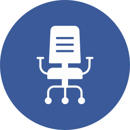 krzesło biurowe ikona