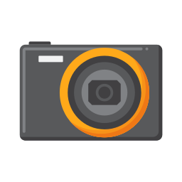 cámara compacta icono
