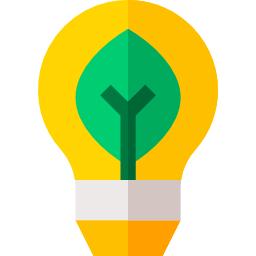 Eco bulb icon