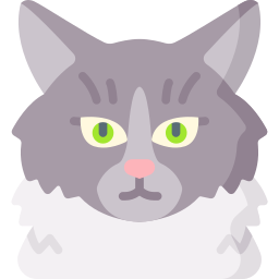 Норвежская лесная кошка иконка