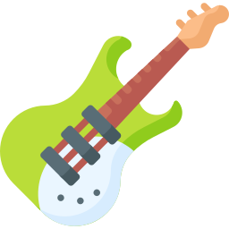 Electric guitar icon