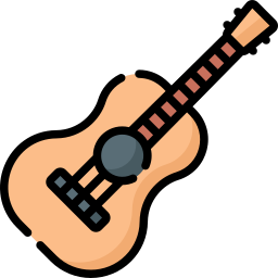 guitarra icono