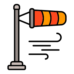 Wind direction icon