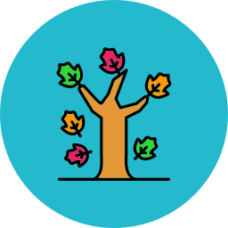 herbstbaumblätter icon