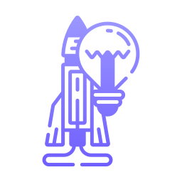 Rocket outline icon