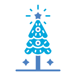 albero di natale icona