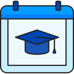 graduación icono